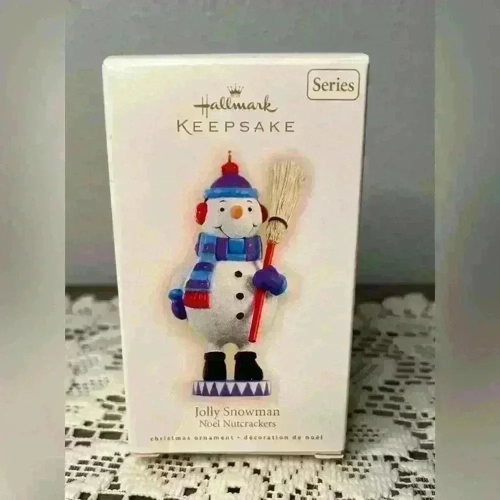 Hallmark 2009‎ NEW “Jolly Snowman” #2 Noel Nutcrackers series Christmas ornament